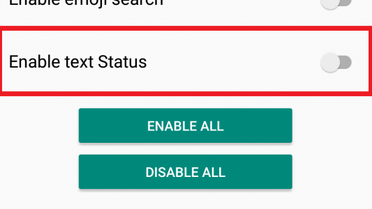 Enable Text Status Feature of WhatsApp